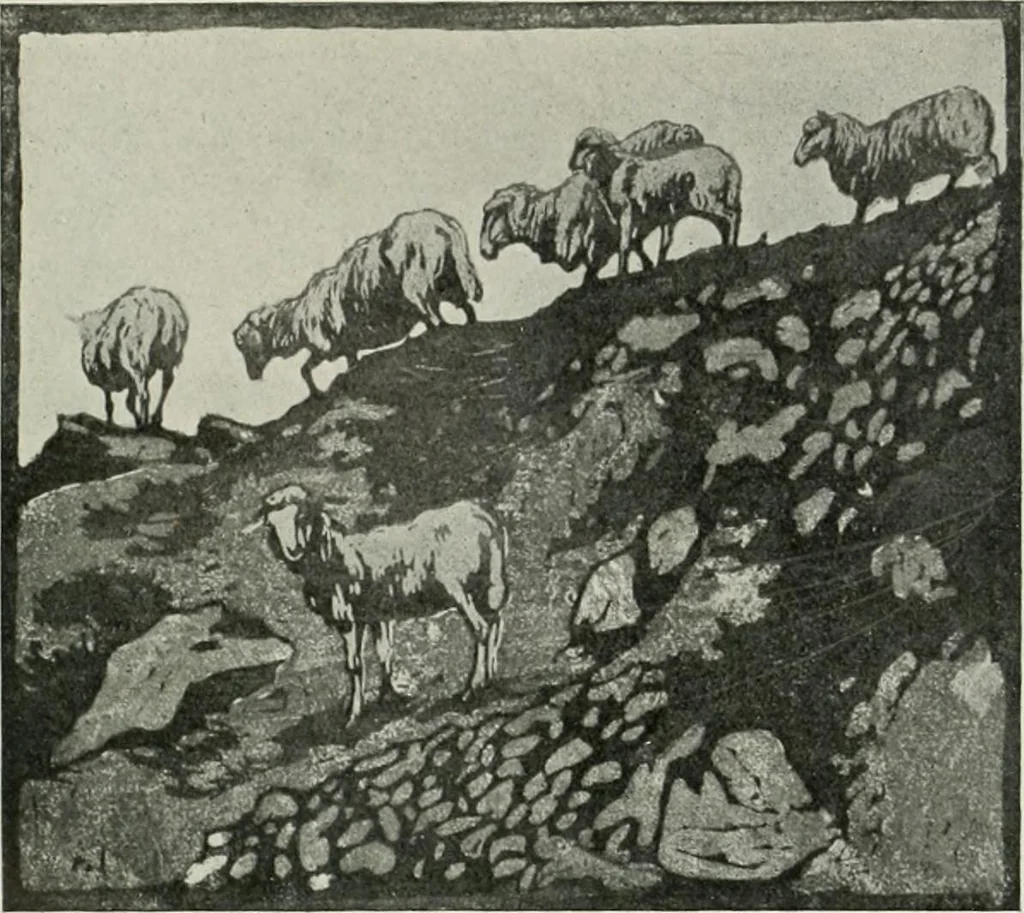 An illustration from International studio, 1897, leaf 97