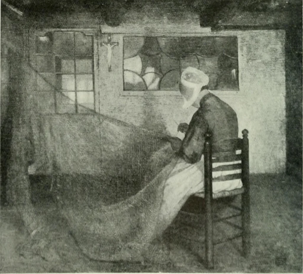 An illustration from International studio, 1897, leaf 98