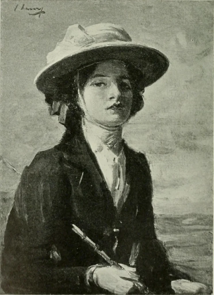 An illustration from International studio, 1897, leaf 100