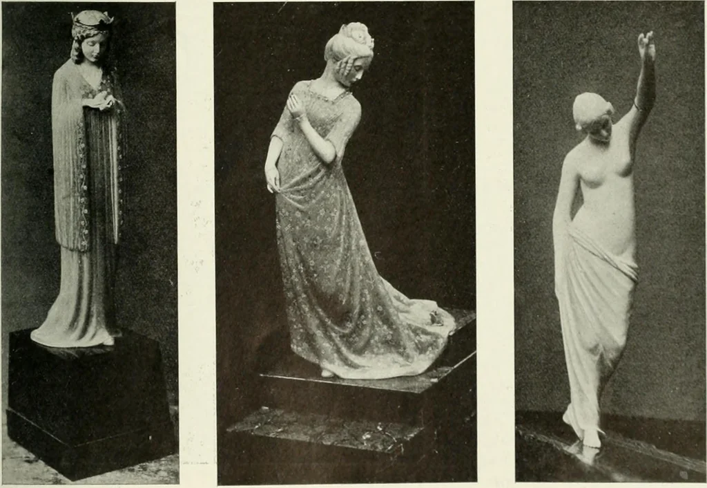An illustration from International studio, 1897, leaf 107