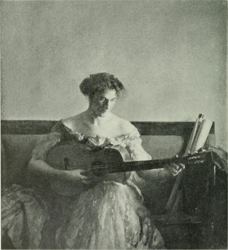 An illustration from International studio, 1897, leaf 124