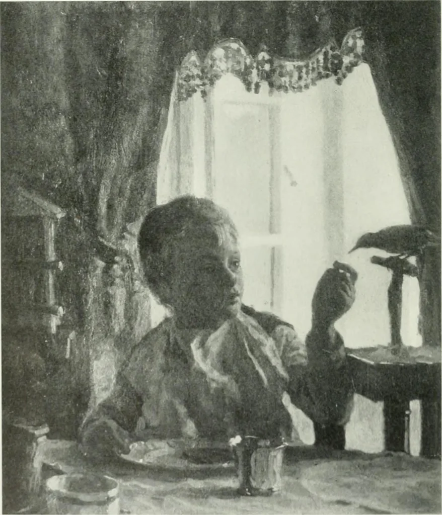 An illustration from International studio, 1897, leaf 134