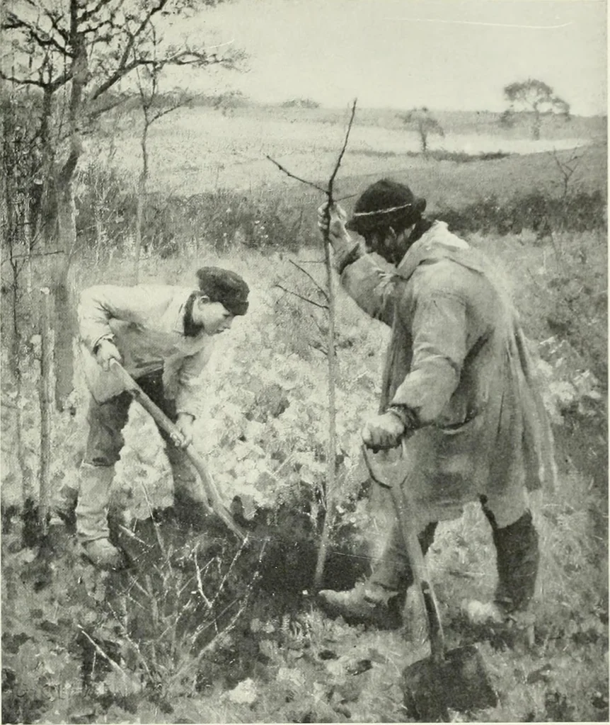 An illustration from International studio, 1897, leaf 135