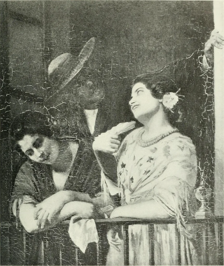 An illustration from International studio, 1897, leaf 137