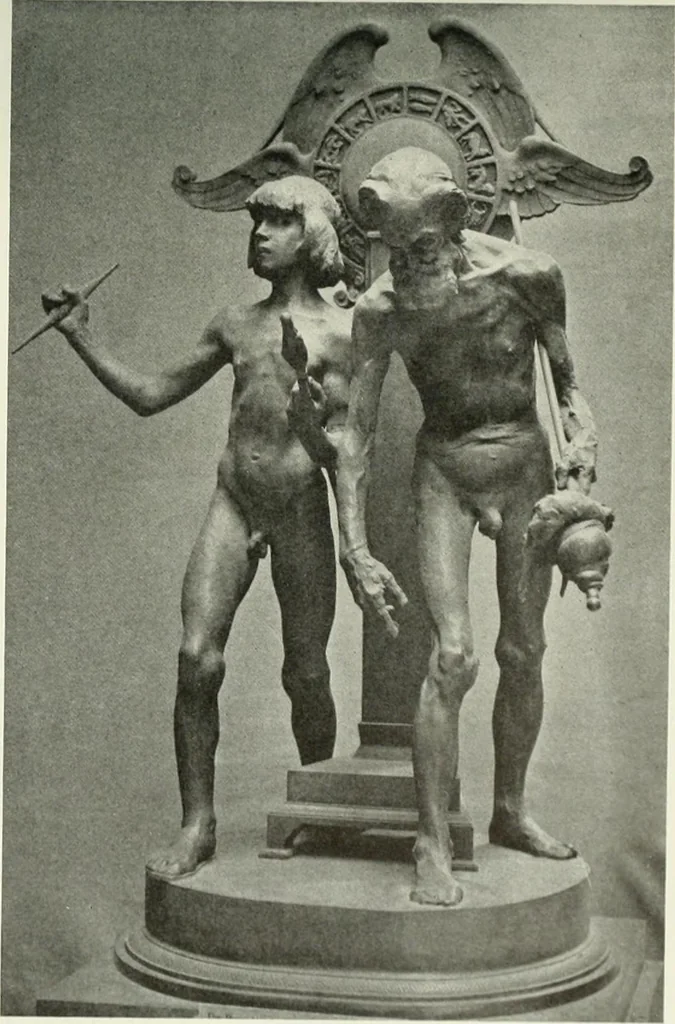 An illustration from International studio, 1897, leaf 143
