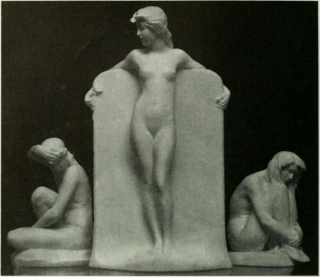 An illustration from International studio, 1897, leaf 146