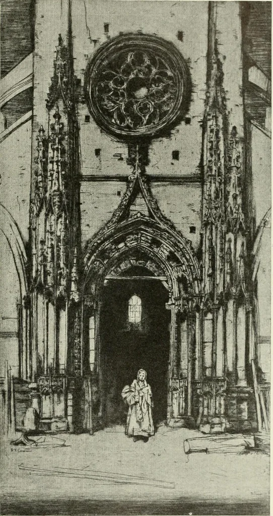 An illustration from International studio, 1897, leaf 153