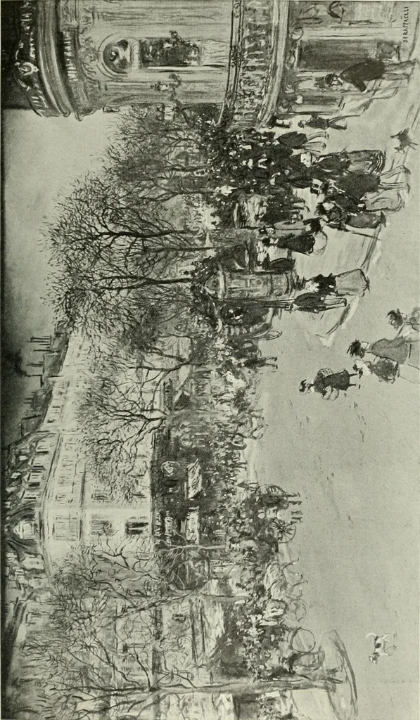 An illustration from International studio, 1897, leaf 185