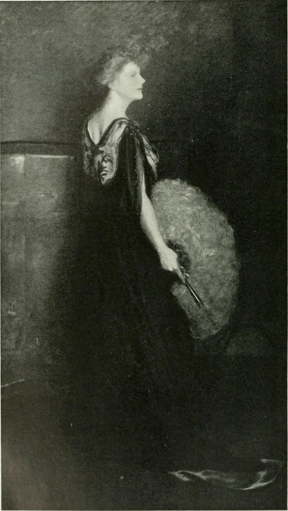 An illustration from International studio, 1897, leaf 186