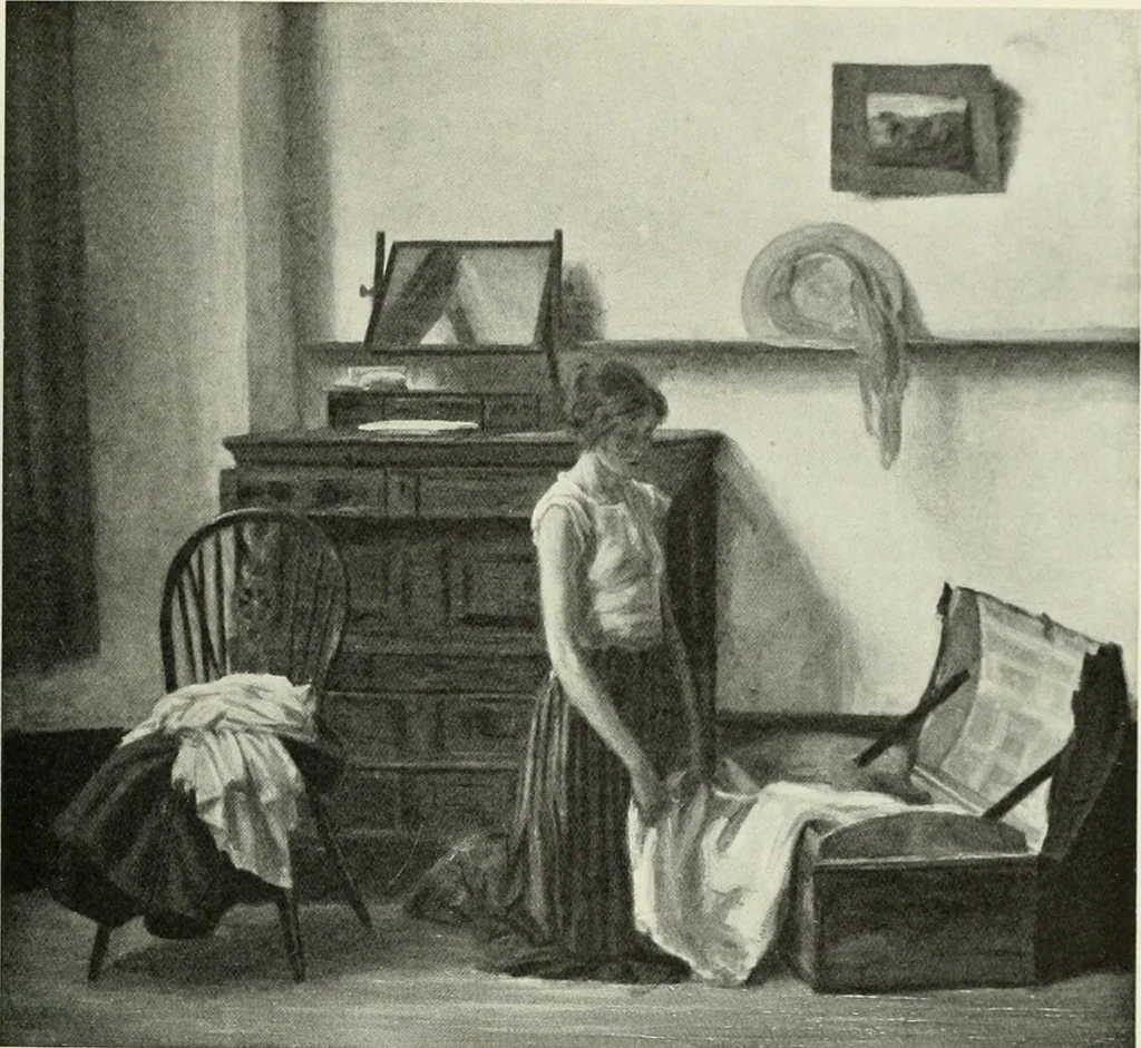 An illustration from International studio, 1897, leaf 195
