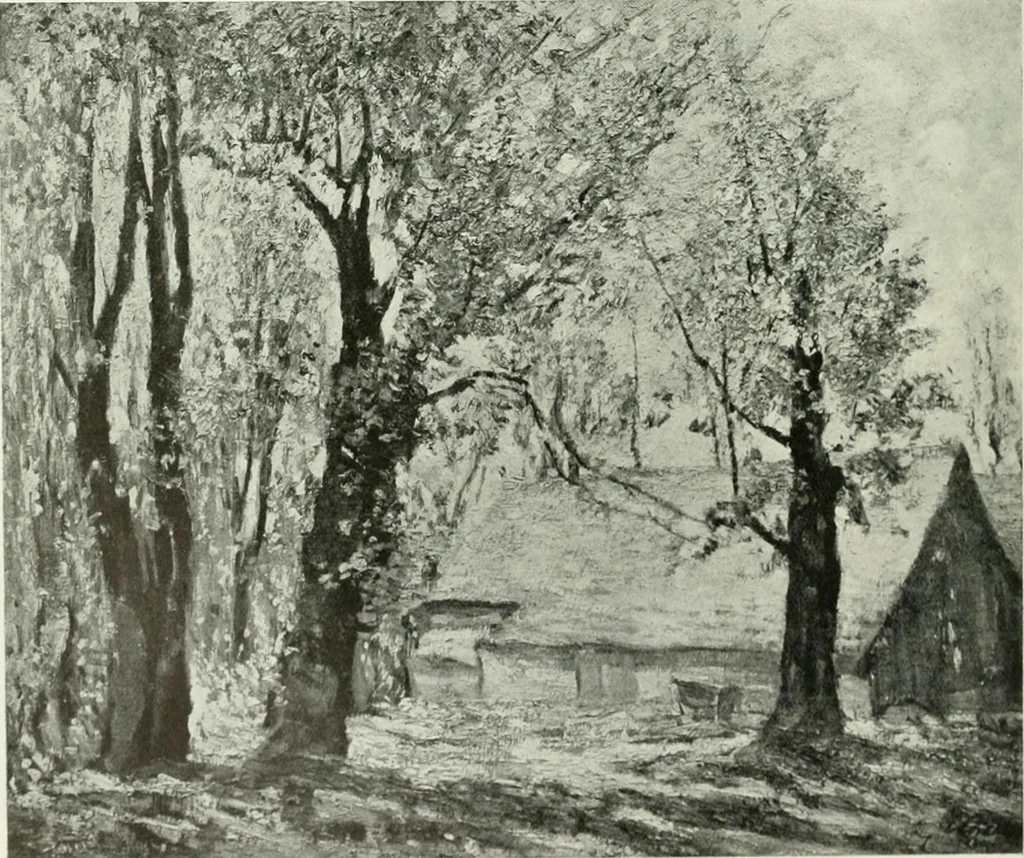 An illustration from International studio, 1897, leaf 196