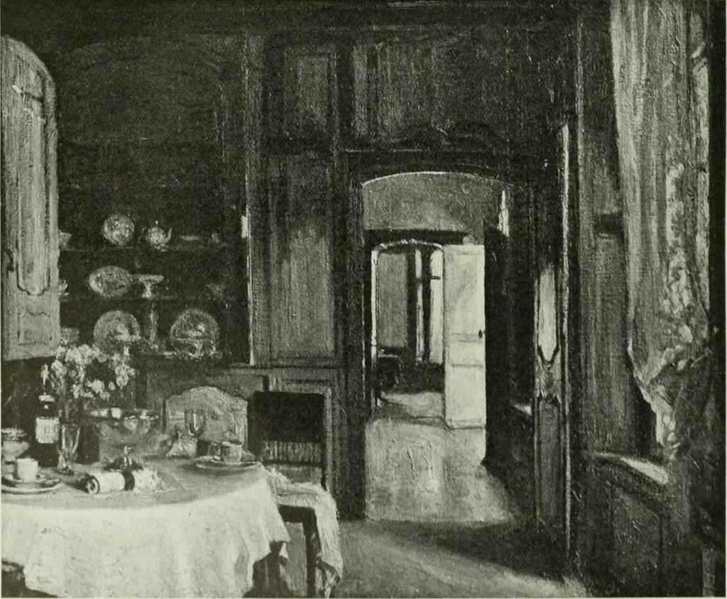 An illustration from International studio, 1897, leaf 198