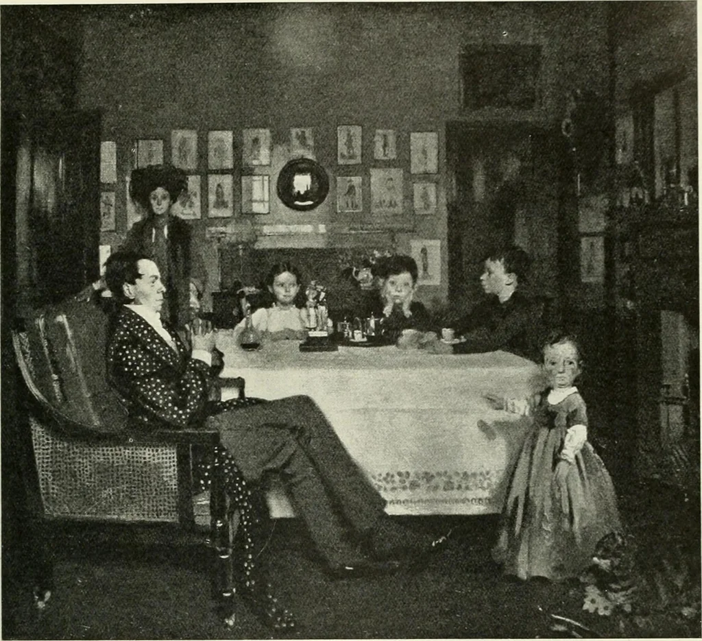An illustration from International studio, 1897, leaf 199