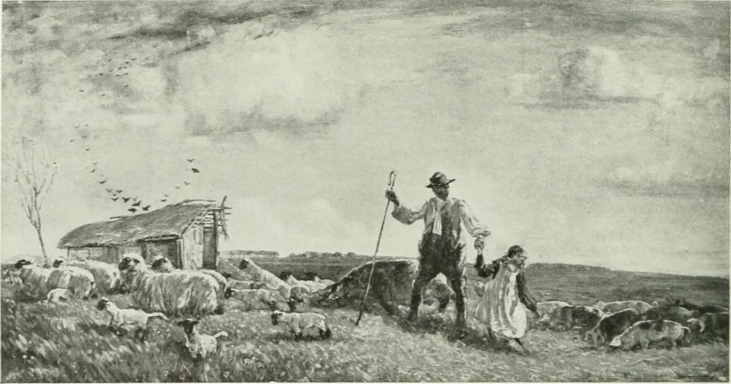 An illustration from International studio, 1897, leaf 200