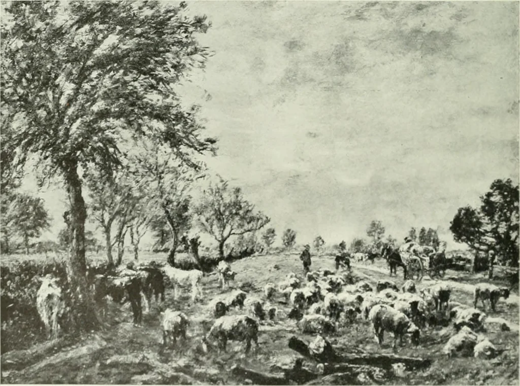 An illustration from International studio, 1897, leaf 200