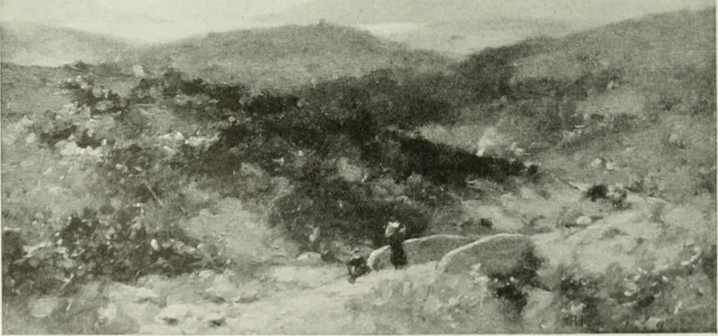 An illustration from International studio, 1897, leaf 206