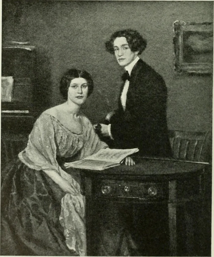 An illustration from International studio, 1897, leaf 210