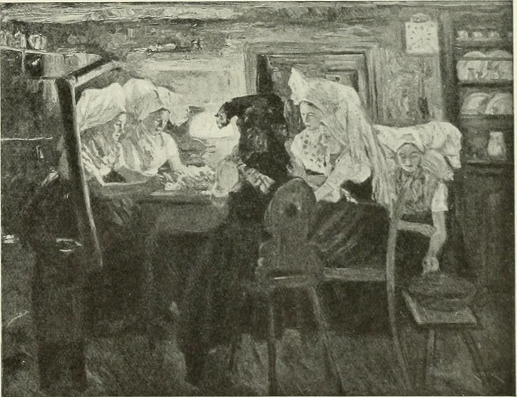An illustration from International studio, 1897, leaf 211