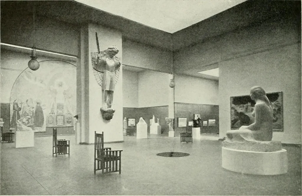 An illustration from International studio, 1897, leaf 216