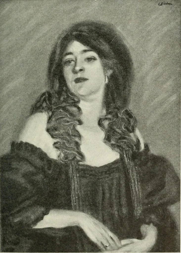 An illustration from International studio, 1897, leaf 219