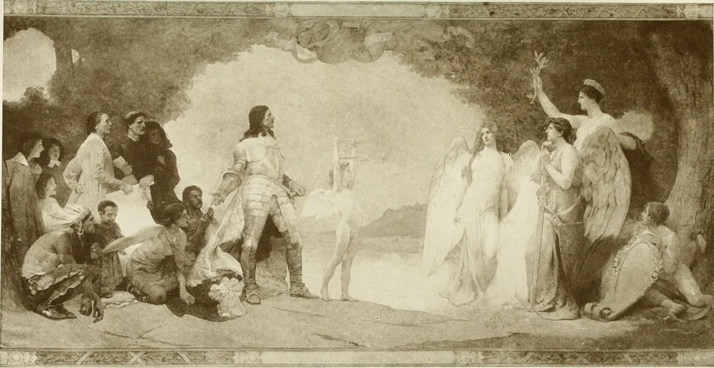 An illustration from International studio, 1897, leaf 251