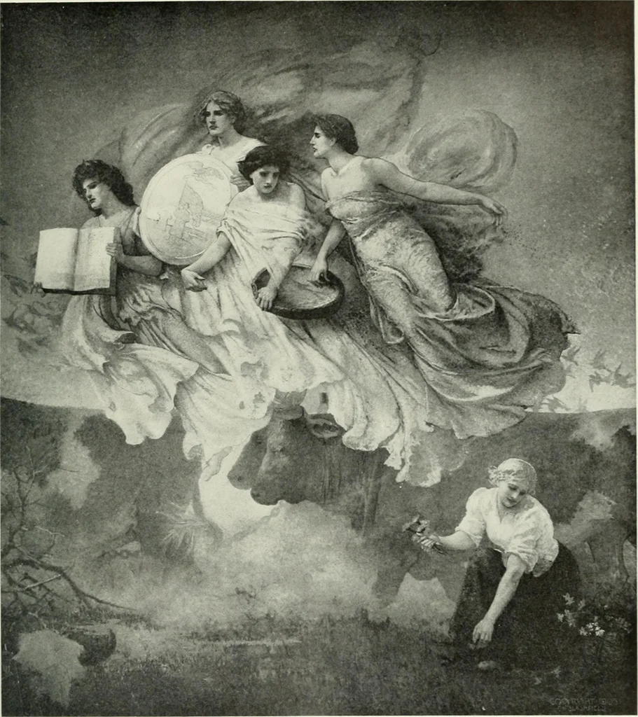 An illustration from International studio, 1897, leaf 255