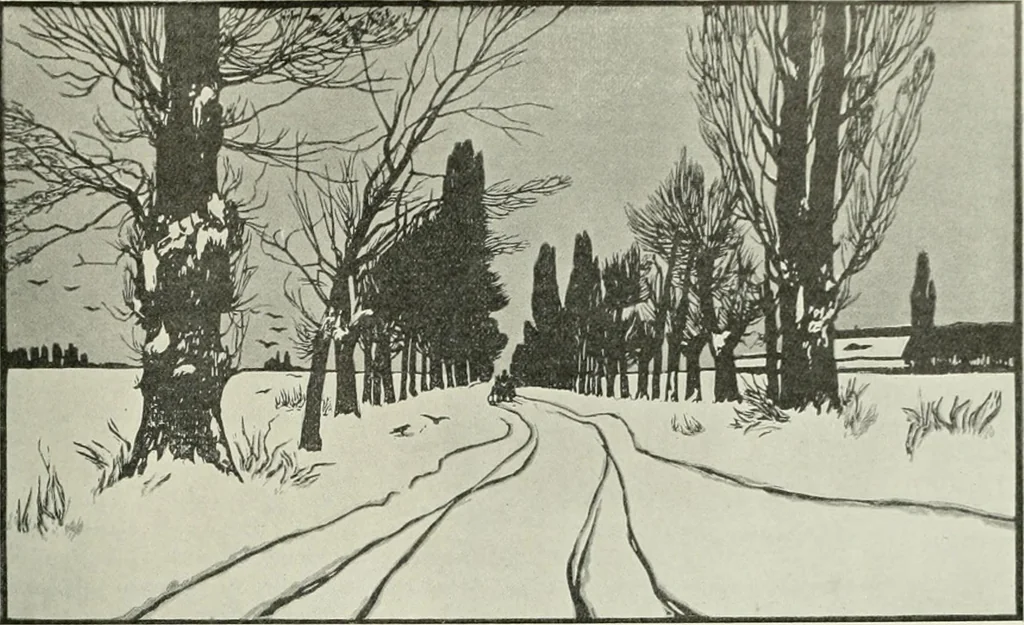 An illustration from International studio, 1897, leaf 285