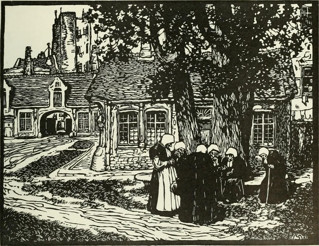 An illustration from International studio, 1897, leaf 285