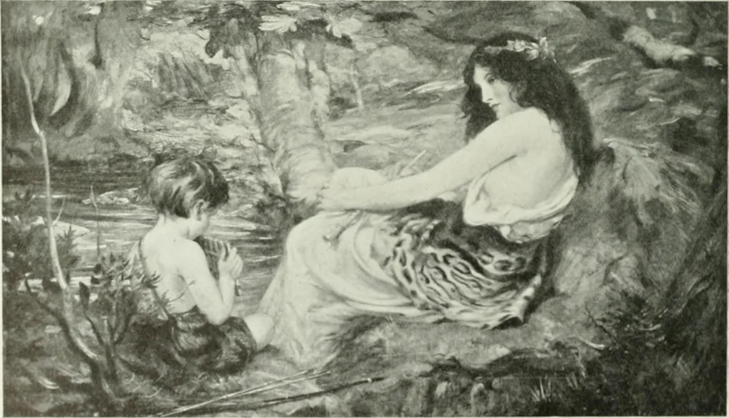 An illustration from International studio, 1897, leaf 322