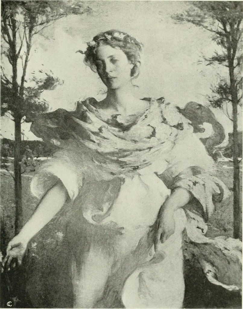 An illustration from International studio, 1897, leaf 357