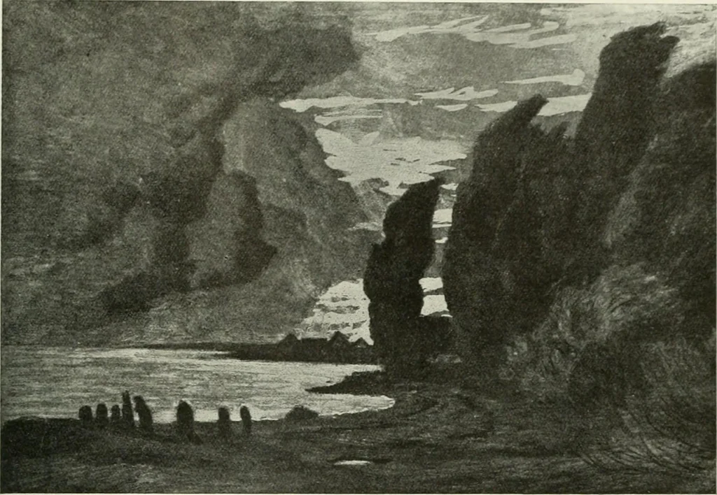An illustration from International studio, 1897, leaf 385