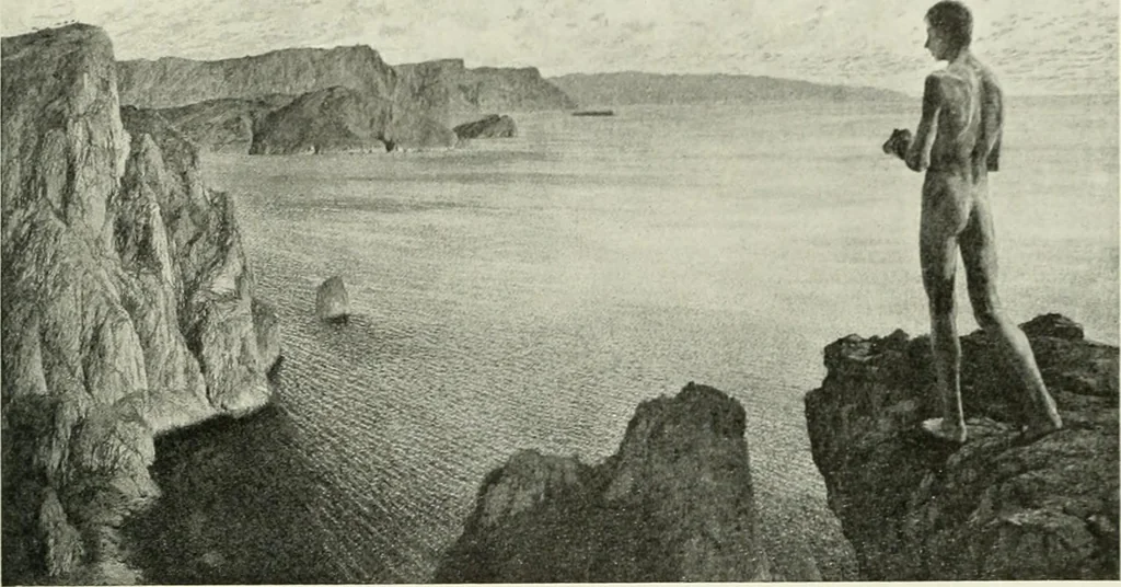 An illustration from International studio, 1897, leaf 409
