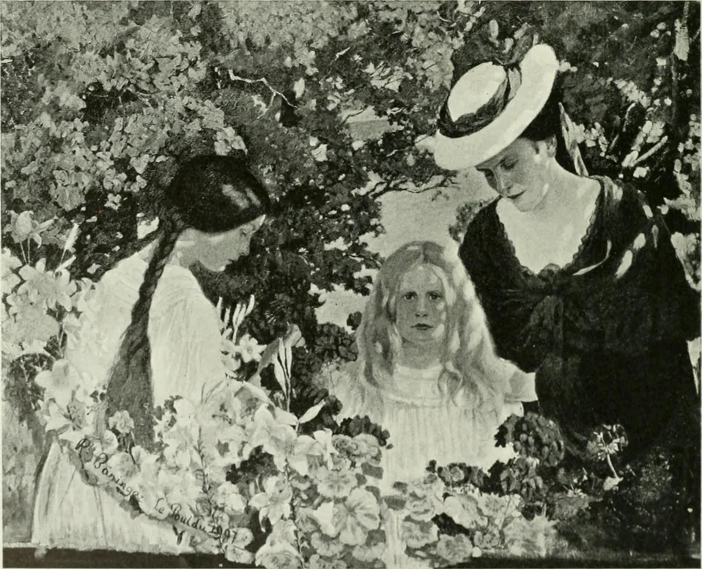 An illustration from International studio, 1897, leaf 412