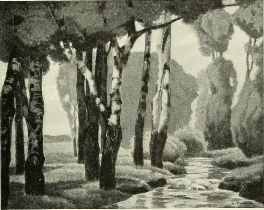 An illustration from International studio, 1897, leaf 417