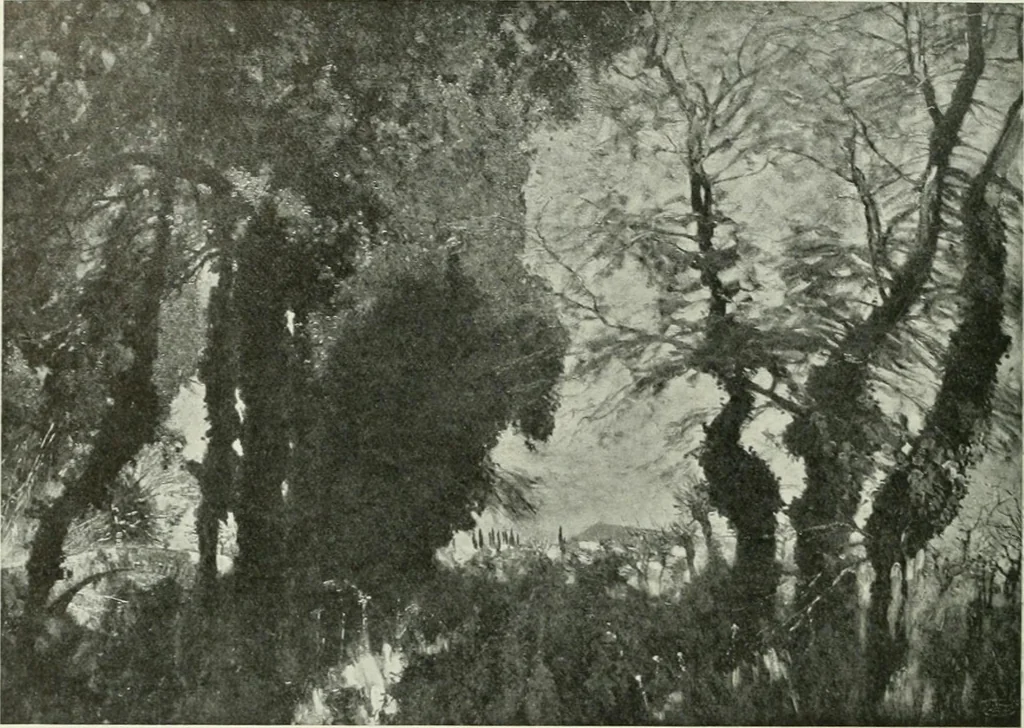 An illustration from International studio, 1897, leaf 418