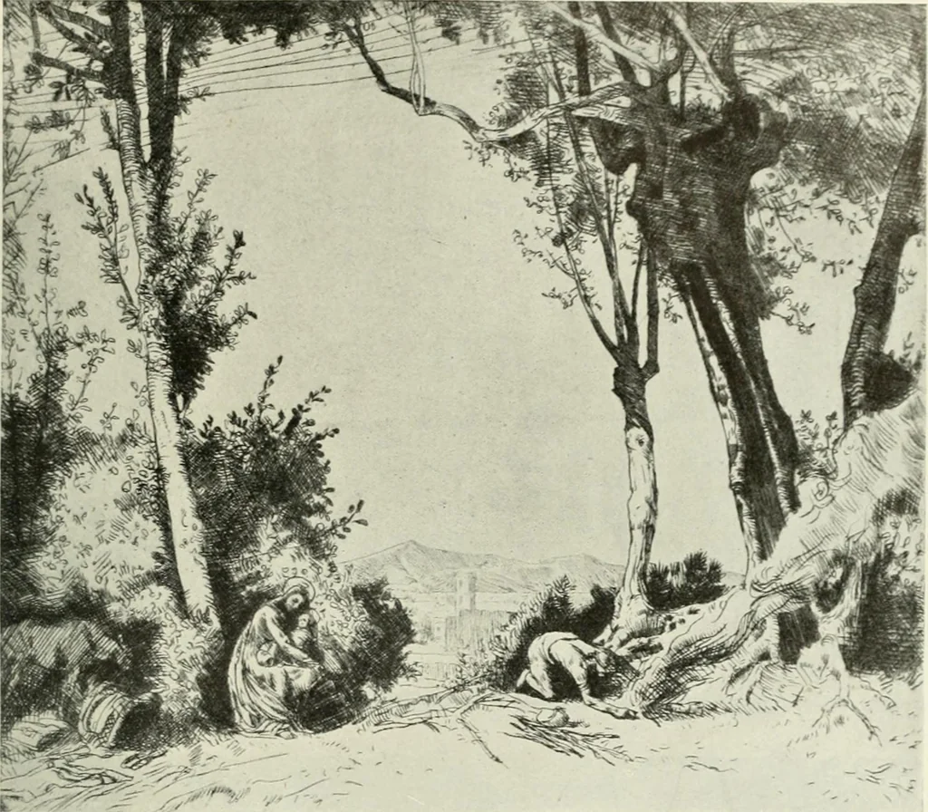 An illustration from International studio, 1897, leaf 42