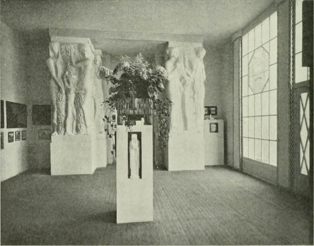 An illustration from International studio, 1897, leaf 424