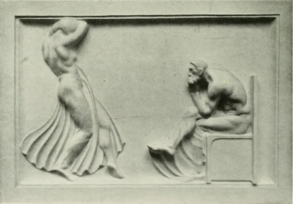 An illustration from International studio, 1897, leaf 426