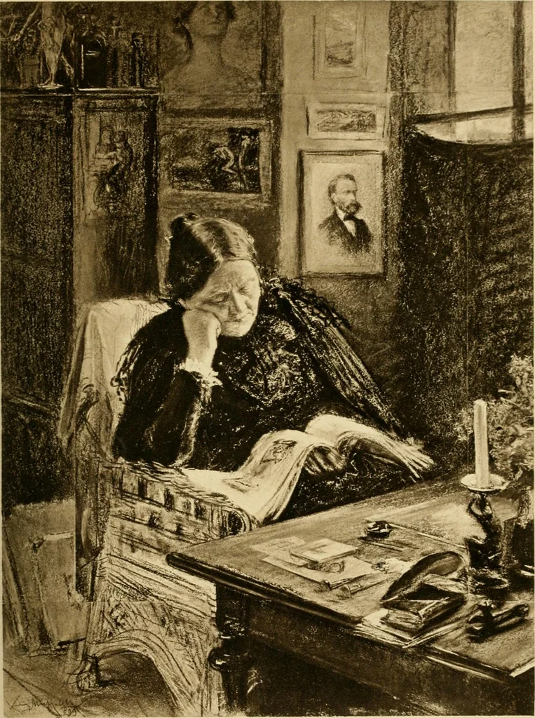 An illustration from International studio, 1897, leaf 45