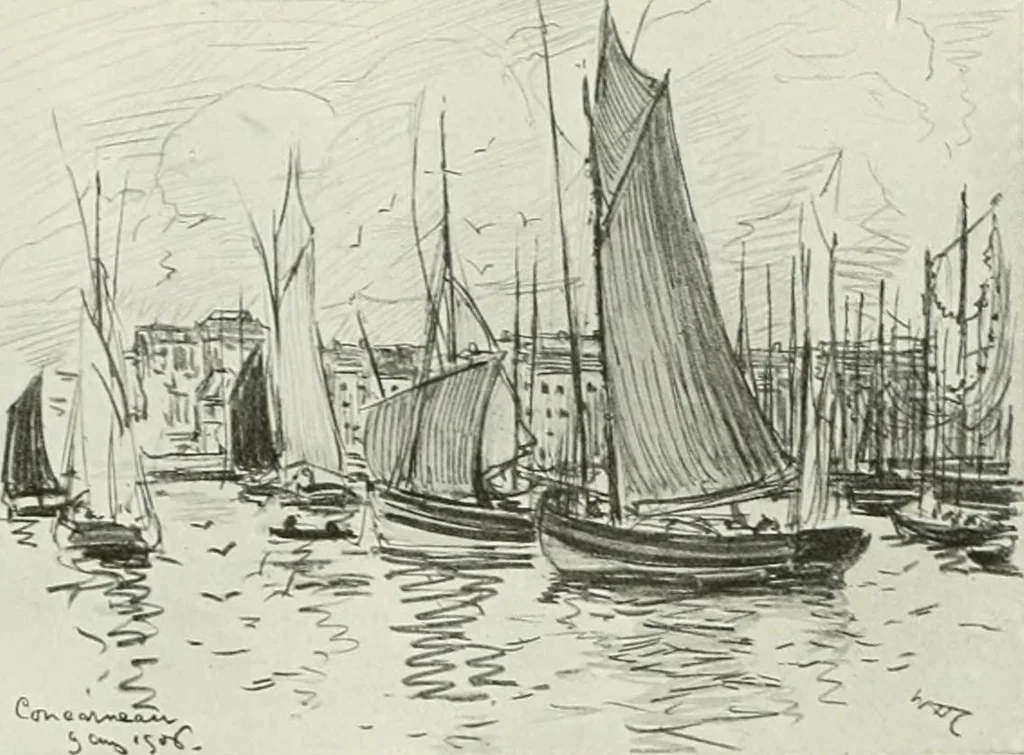 An illustration from International studio, 1897, leaf 50