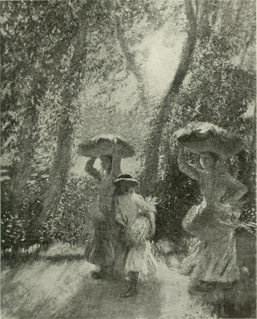 An illustration from International studio, 1897, leaf 61