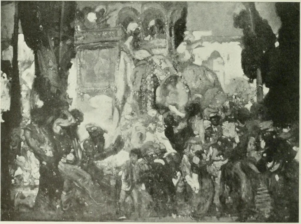 An illustration from International studio, 1897, leaf 74