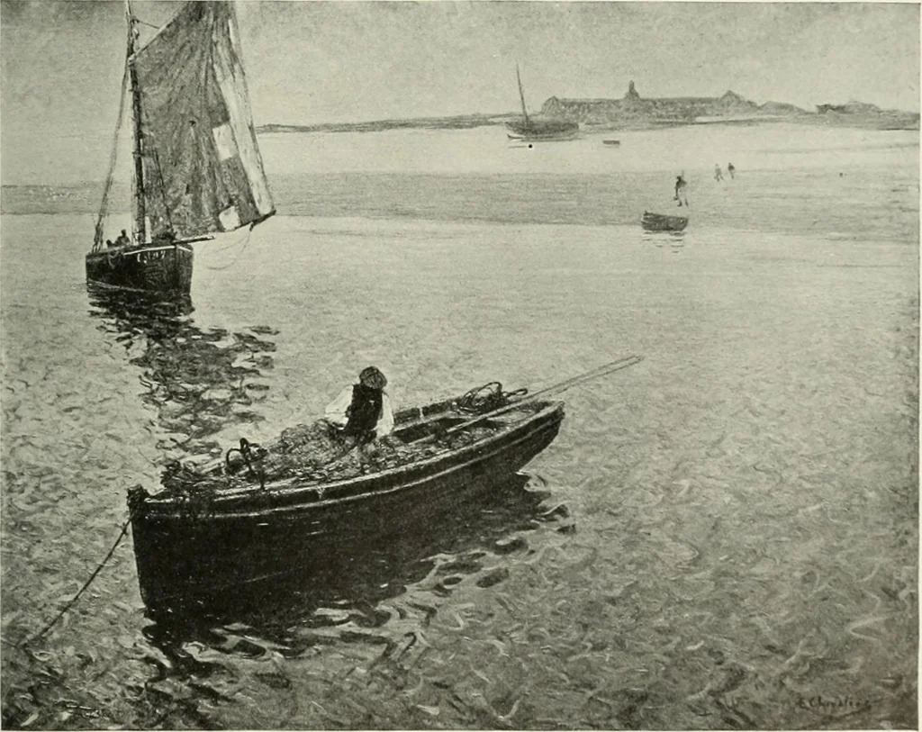 An illustration from International studio, 1897, leaf 93