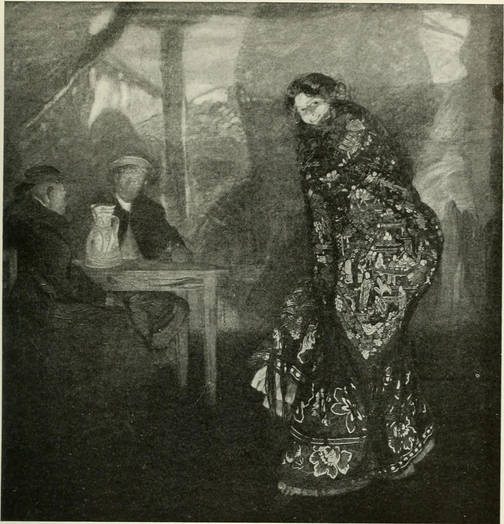 An illustration from International studio, 1897, leaf 95