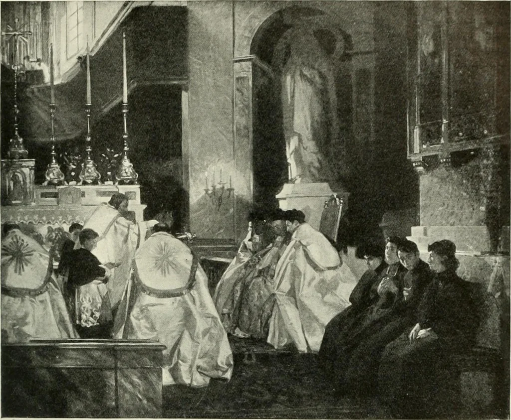 An illustration from International studio, 1897, leaf 99
