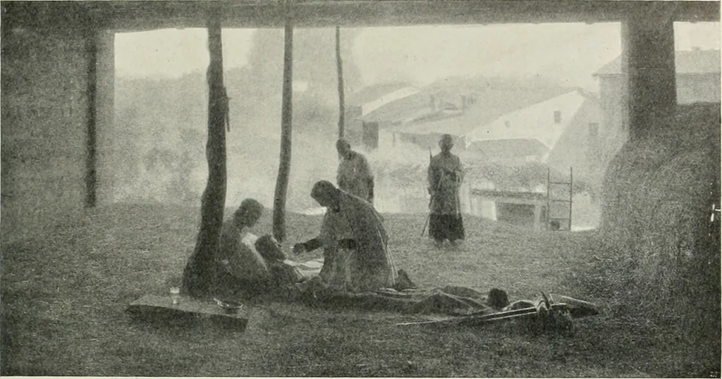 An illustration from International studio, 1897, leaf 100
