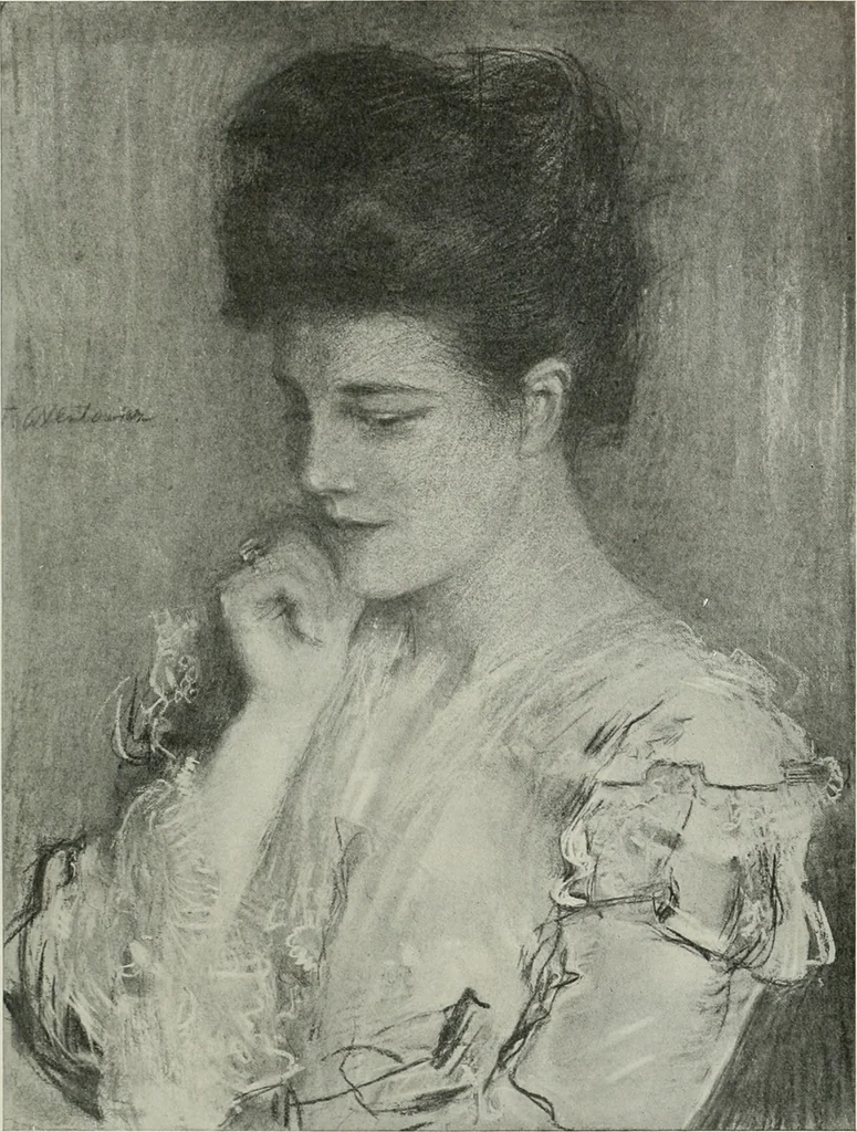 An illustration from International studio, 1897, leaf 104