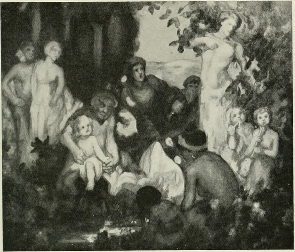 An illustration from International studio, 1897, leaf 108