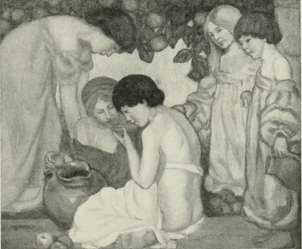 An illustration from International studio, 1897, leaf 108