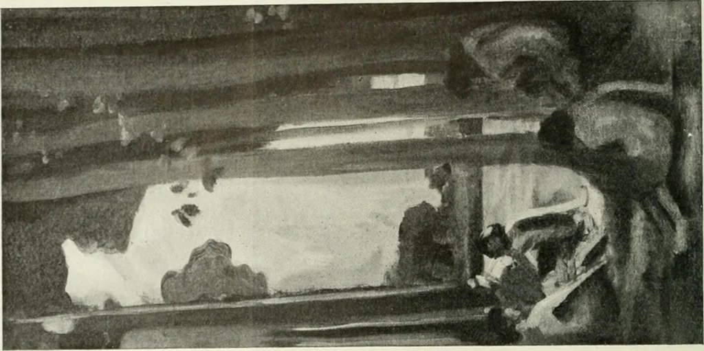 An illustration from International studio, 1897, leaf 109